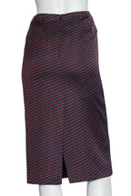 DRIES VAN NOTEN - A GEOMETRIC PRINT SKIRT