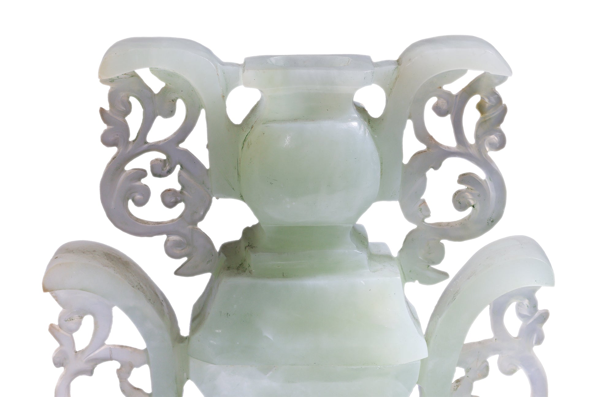 TWO HARDSTONE CARVINGS