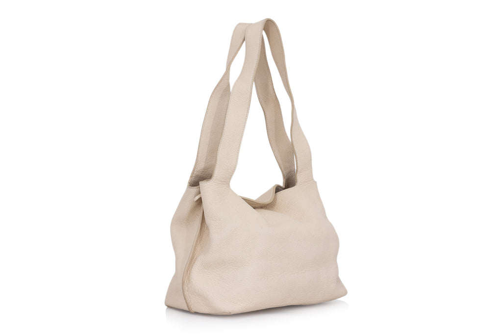 THE ROW – A GRAINED CALFSKIN 'DUPLEX' HOBO BAG