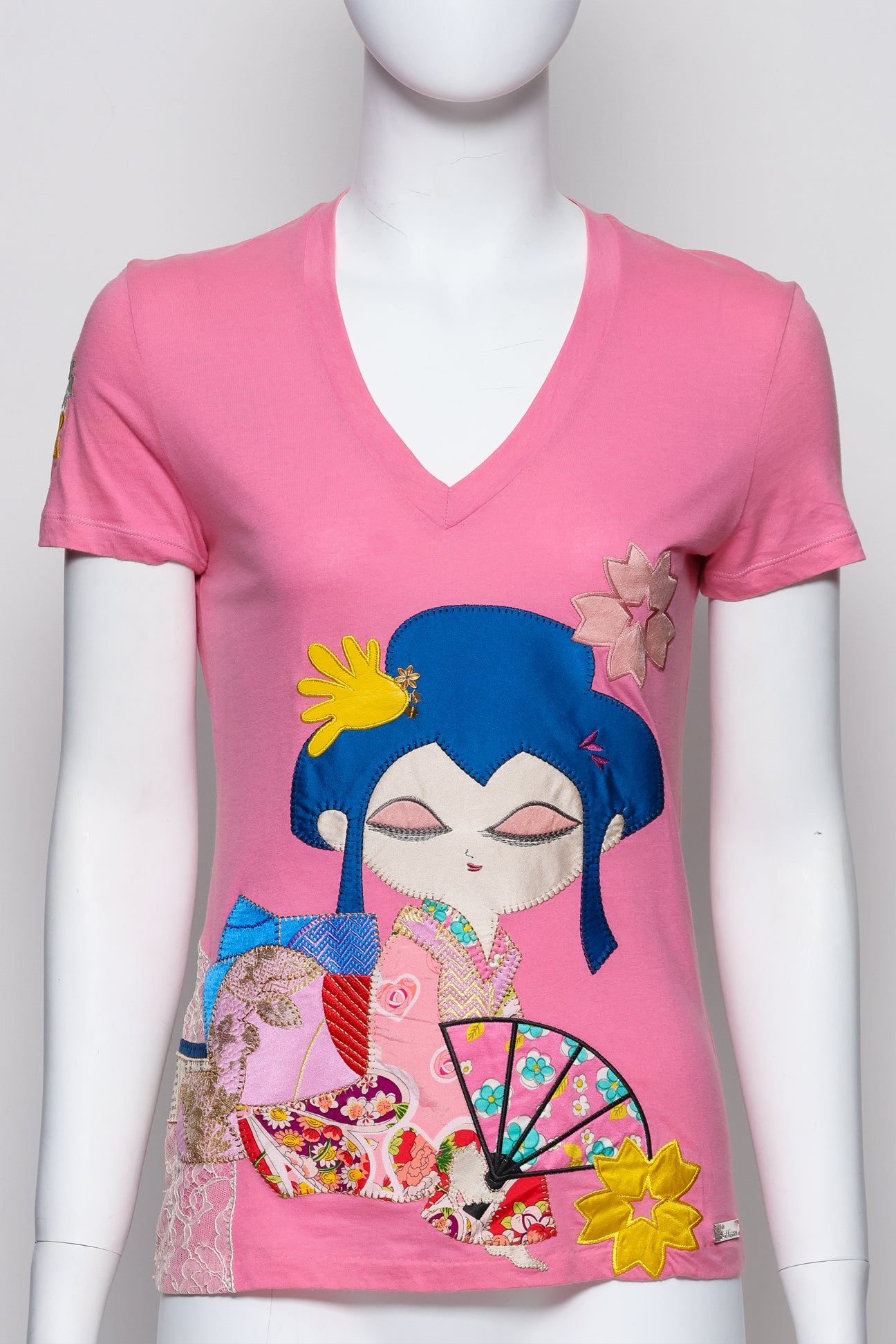 JOHN GALLIANO - A PINK GEISHA SHIRT