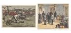 TWO ENGRAVINGS OF SINGAPORE, 19TH CENTURY