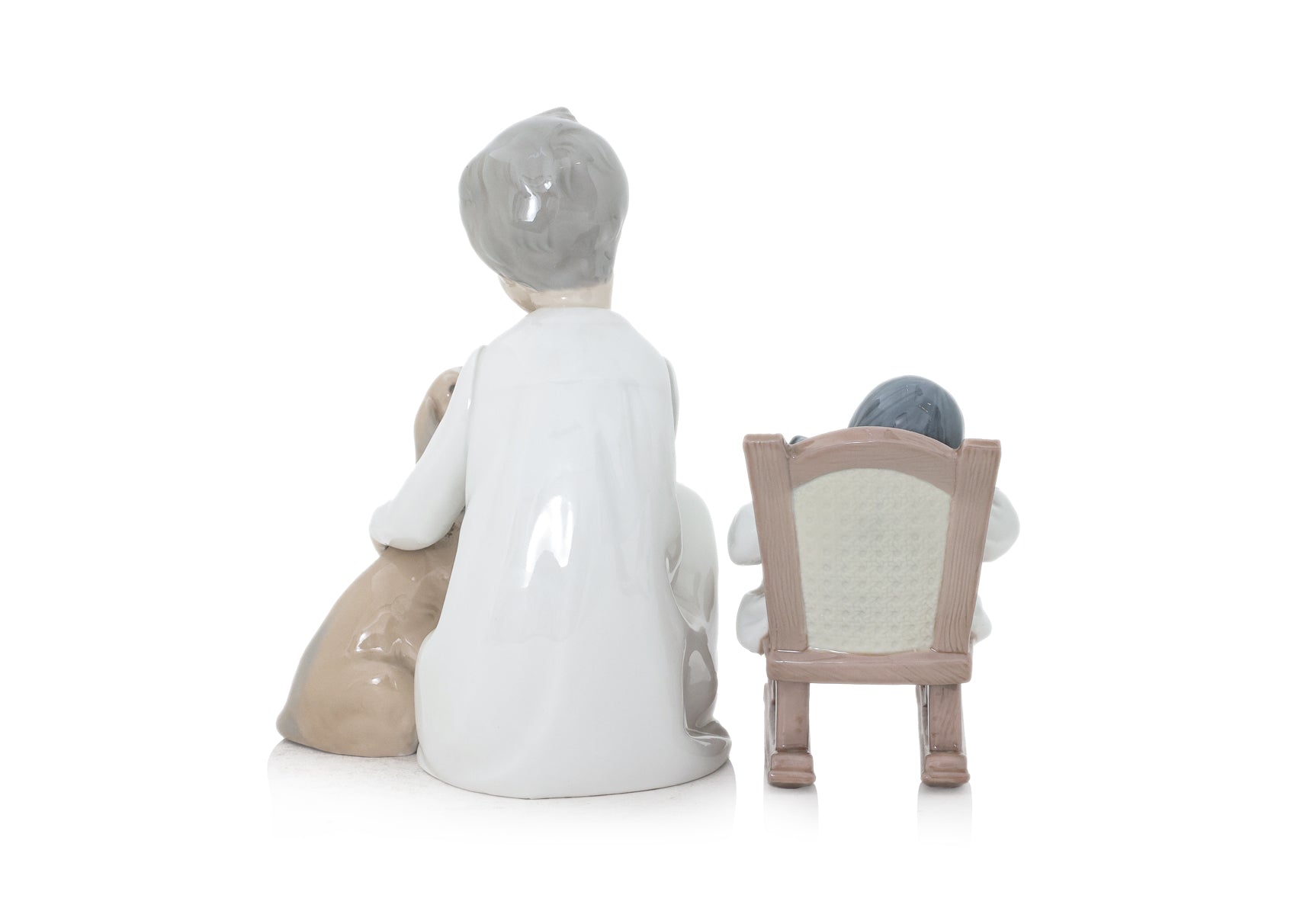 TWO LLADRO PORCELAIN FIGURES