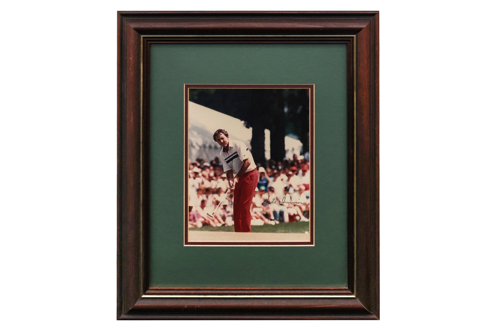 A GROUP OF FIVE ASSORTED GOLF MEMORABILIA PRINTS