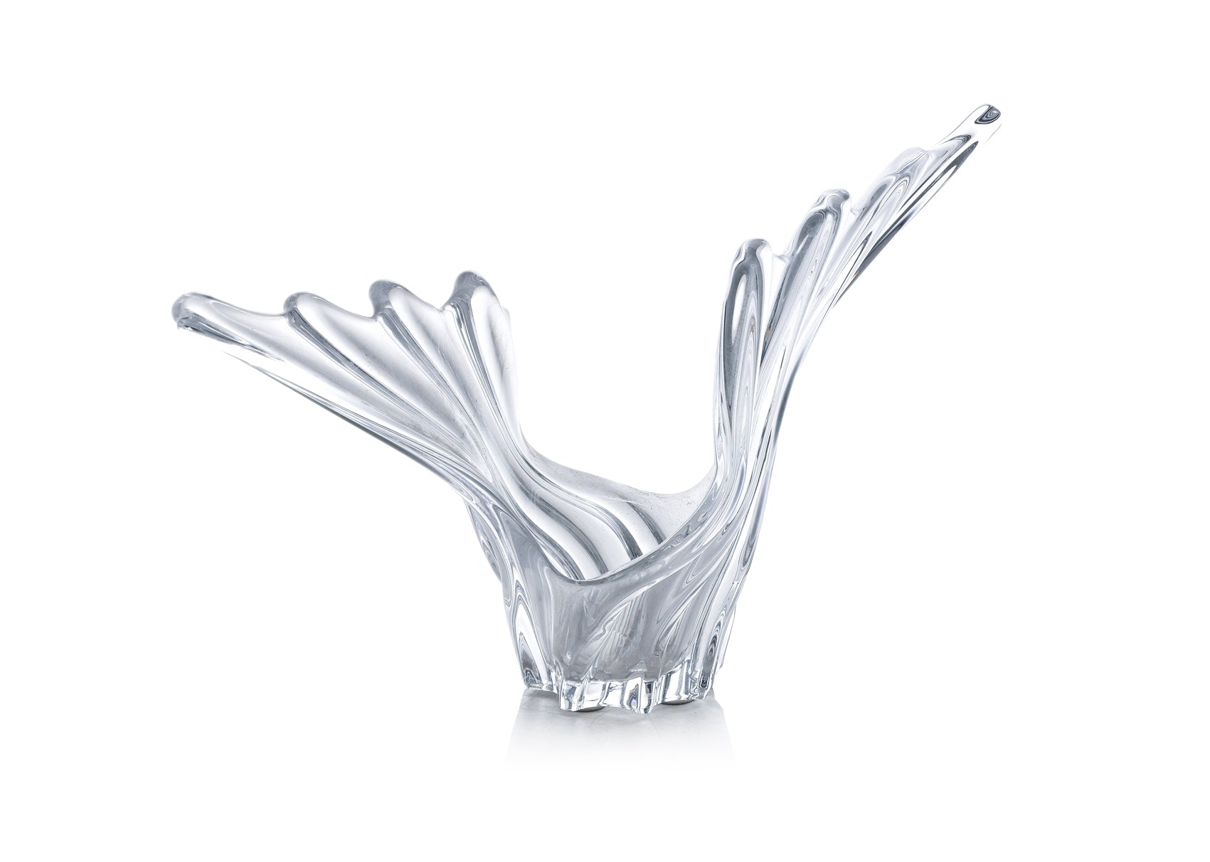 TWO PIECES OF EUROPEAN GLASS