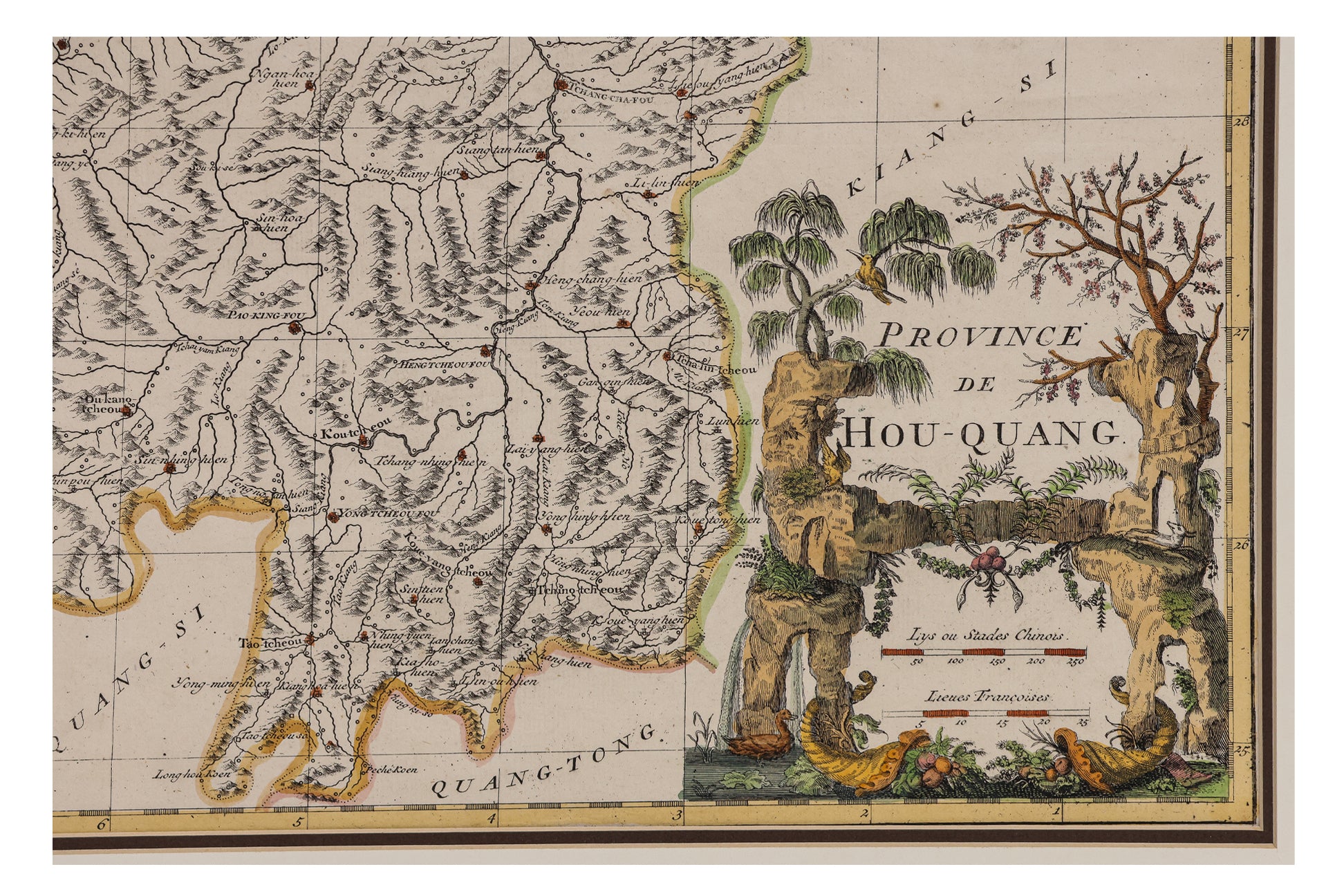 PROVINCE DE HOU-QUANG, JEAN D'ANVILLE, 1737