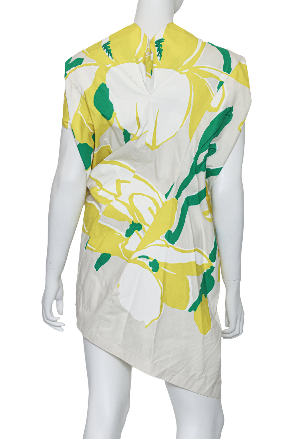 MARNI - A FOLIAGE PRINT SCULPTURAL TOP