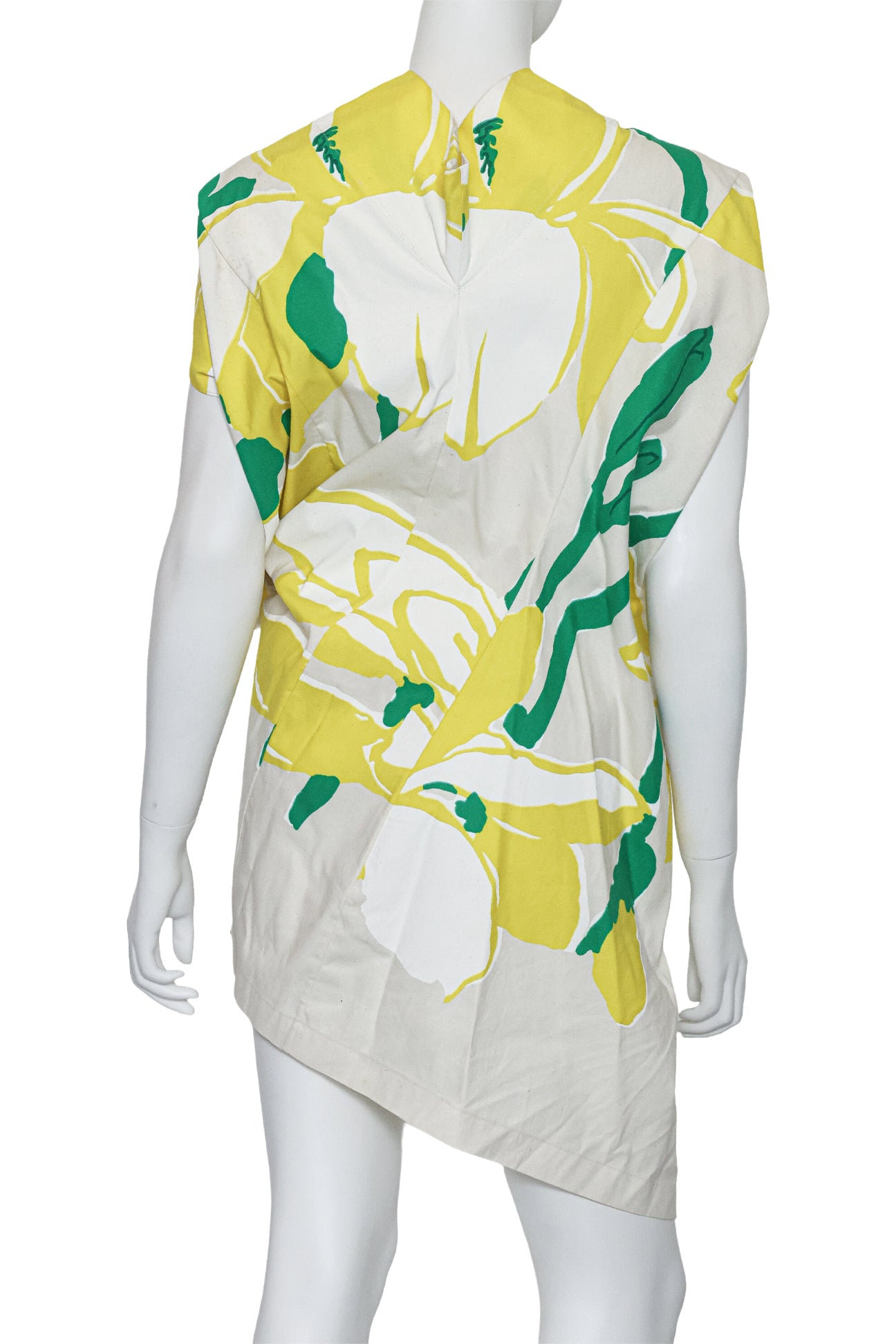 MARNI - A FOLIAGE PRINT SCULPTURAL TOP