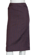DRIES VAN NOTEN - A GEOMETRIC PRINT SKIRT