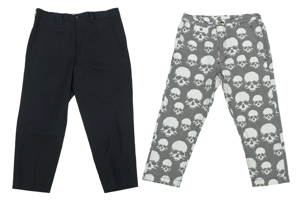 COMME DES GARCONS HOMME PLUS - TWO TROUSERS