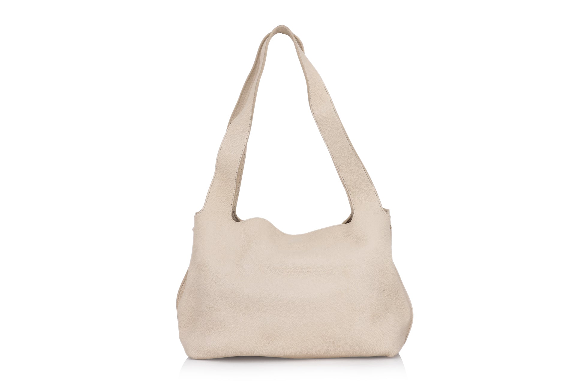 THE ROW – A GRAINED CALFSKIN 'DUPLEX' HOBO BAG
