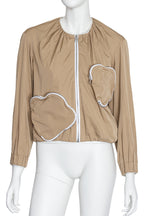 J.W. ANDERSON - A JACKET WITH ATTACHED POCKETS AND CONTRAST TRIM