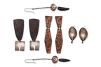 AN ASSORTMENT OF MOSTLY SILVER COSTUME JEWELLERY