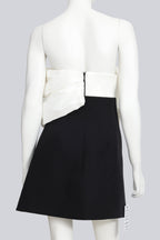 RACHEL GILBERT - A BLACK AND WHITE BOW TOP