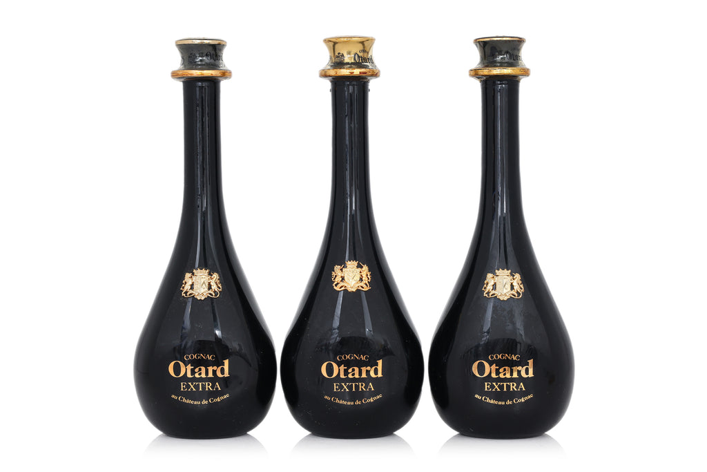 THREE BOTTLES OF OTARD EXTRA COGNAC (3)