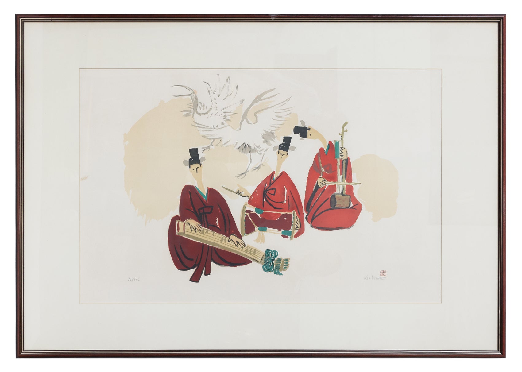 KIM KI CHANG (KOREAN, 1913-2001) MUSICIANS