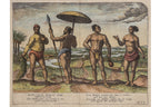 FOUR ETHNOGRAPHIC ENGRAVINGS FROM, 'ITINERARIO,' JOHANNES & BAPTISTA A DOETECHUM, 1598
