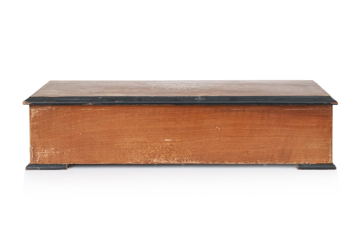 A SWISS CYLINDER MUSIC BOX