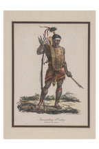 THREE HAND-COLOURED ETHNOGRAPHIC ENGRAVINGS, J ARAGO, 1842