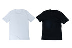 MAISON MARGIELA LINE 10 - TWO COTTON MONOCHROME T-SHIRTS