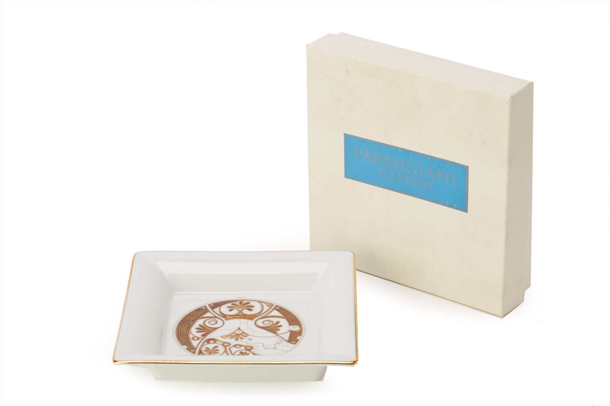 A LIMOGES 'PARMIGIANI FLEURIER' COMMEMORATIVE DISH