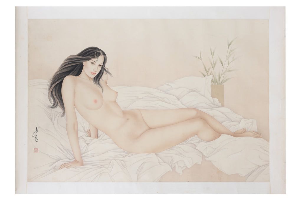 FENG CHANGJIANG (B.1943) - RECLINING NUDE