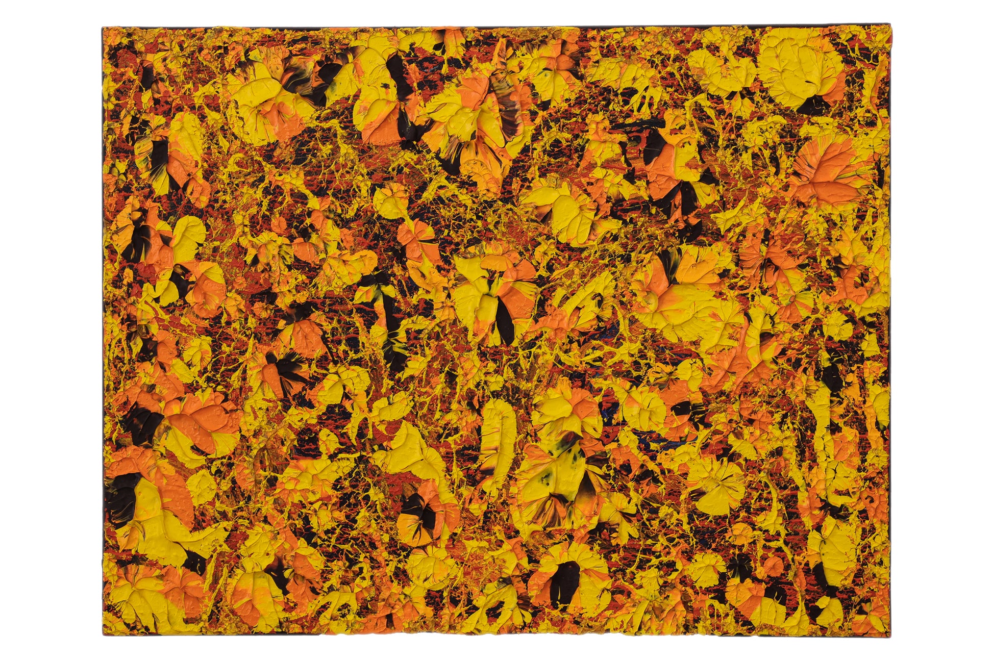 PHUONG DANG (VIETNAMESE, B. XX) - ABSTRACT PAINTINGS (2)