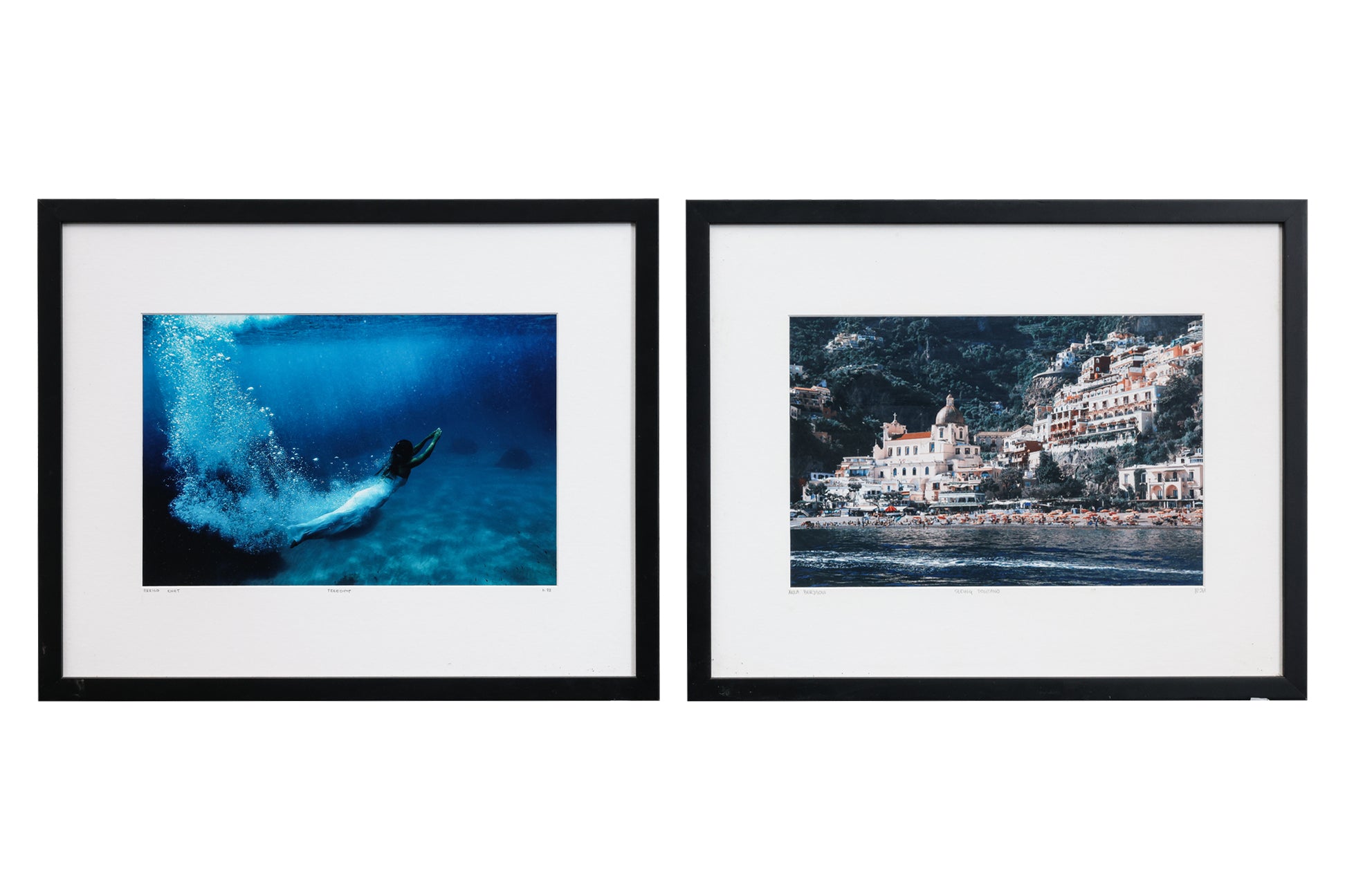 A GROUP OF SIX FRAMED PHOTOGRAPHS