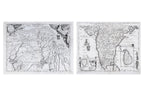 TWO ITALIAN MAPS OF INDIA (1691/1692)