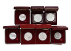 SINGAPORE - COMMEMORATIVE SILVER PROOF AND OTHER COINS (7)