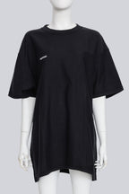VETEMENTS - A WINTER 2019 BLACK 'INSIDE OUT' T-SHIRT
