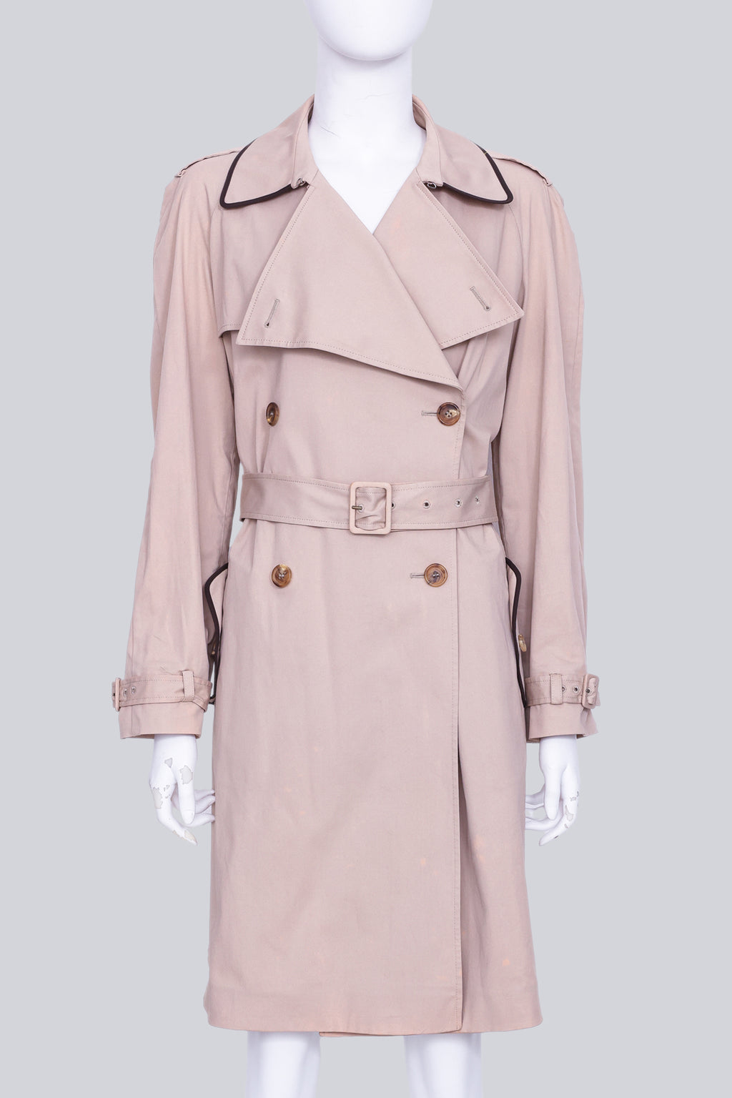 MIU MIU - A DOUBLE BREASTED TRENCH COAT