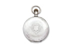 AN ELGIN SILVER CASED POCKET WATCH