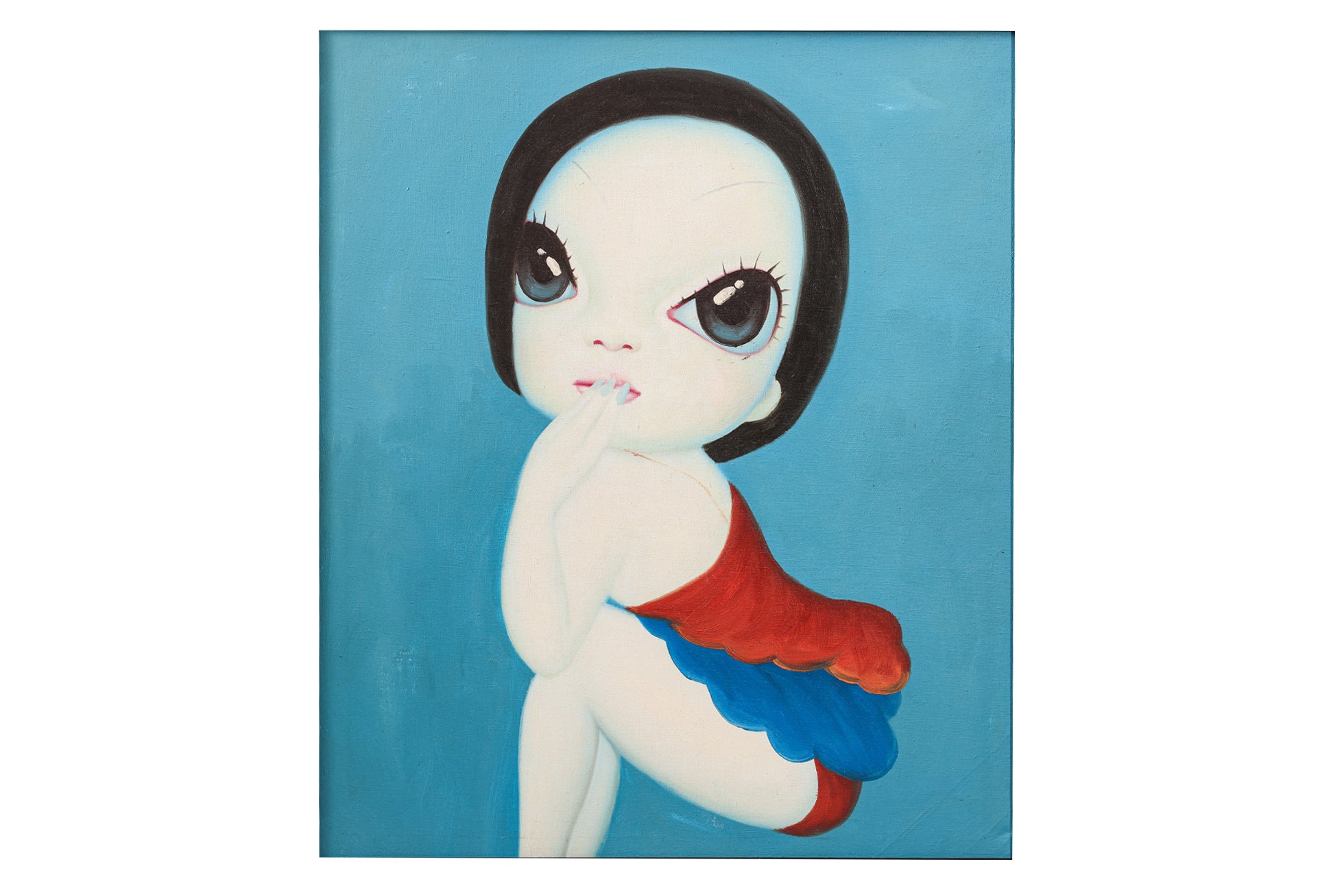 THREE CHINESE CONTEMPORARY STYLE PAINTINGS