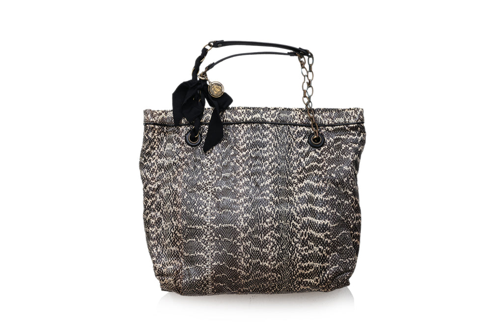 LANVIN - A SNAKESKIN TOTE