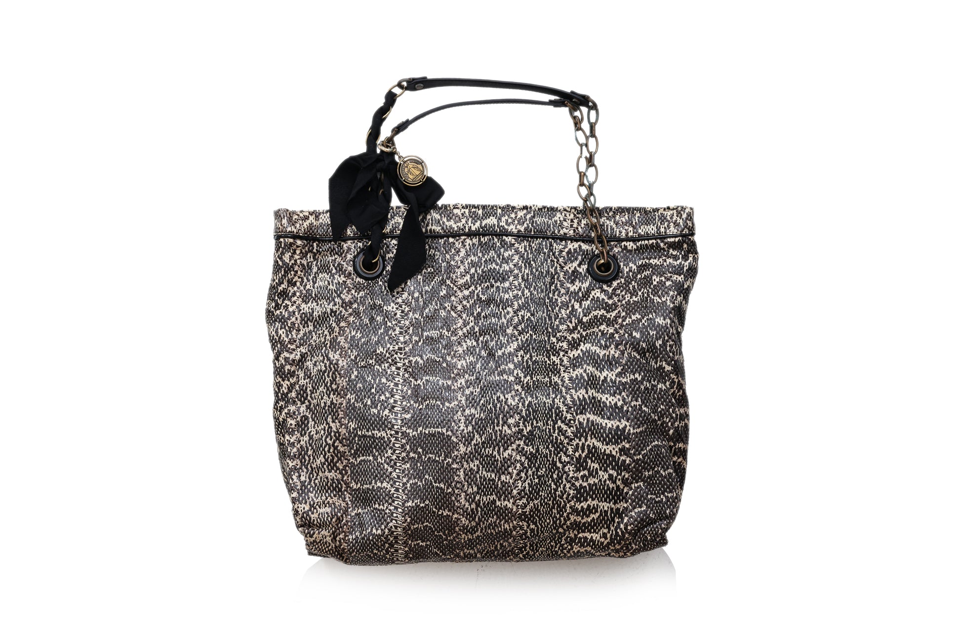 LANVIN - A SNAKESKIN TOTE