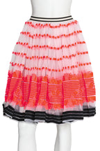 MARNI - AN EMBROIDERED TULLE SKIRT, WINTER EDITION 2012