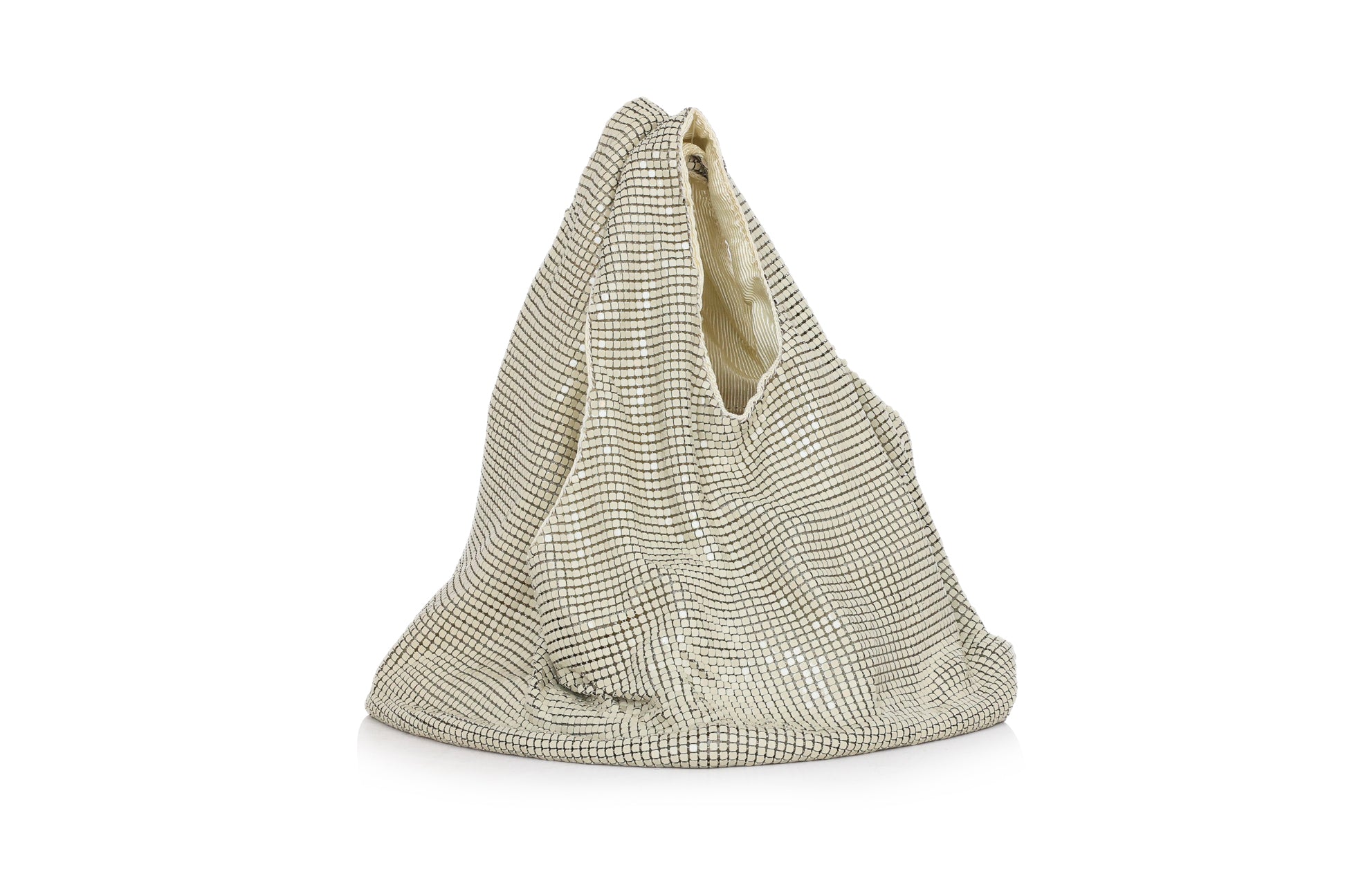FELIX REY - A CHAINMAIL MESH EGG-SHELL POUCH