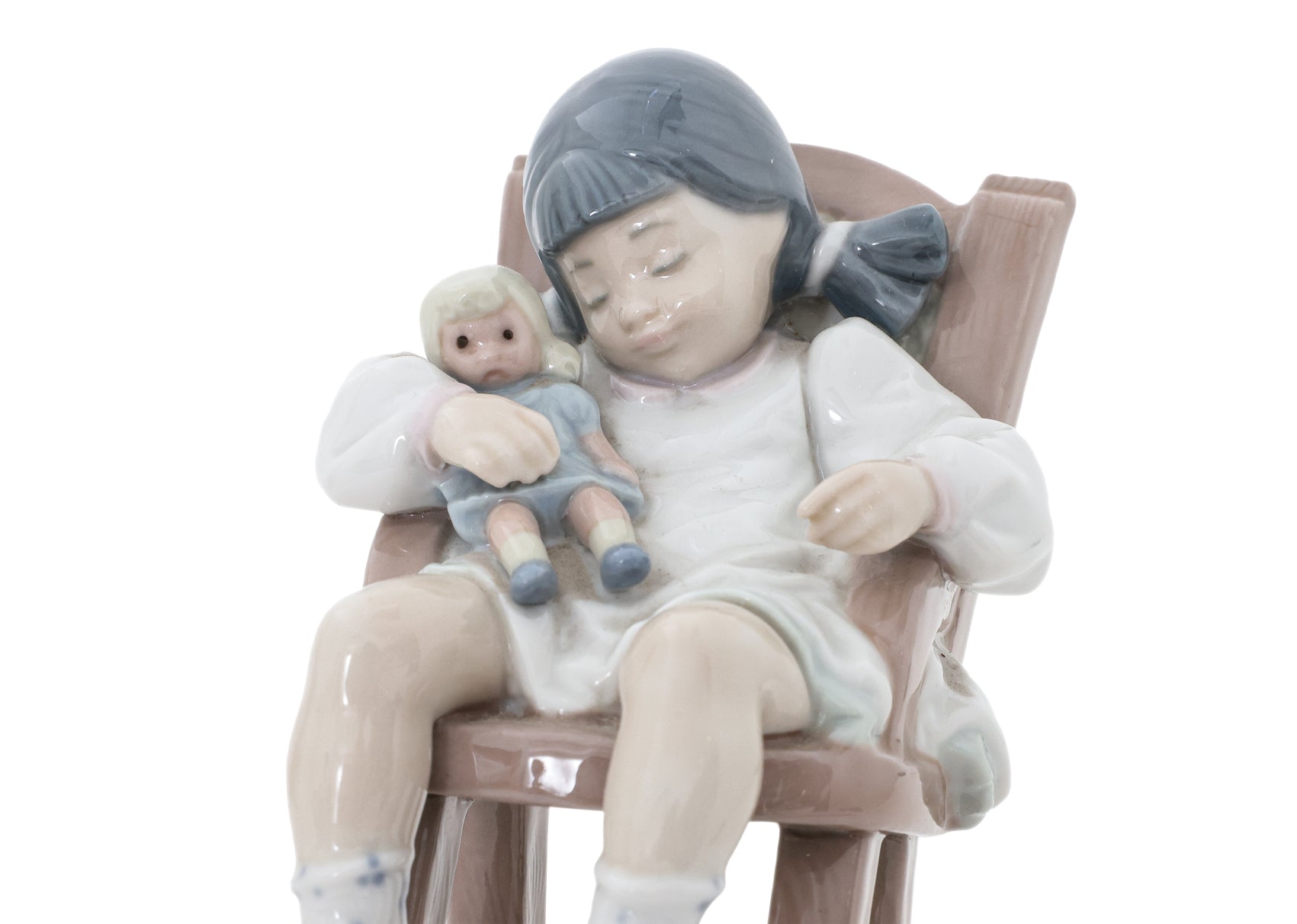 TWO LLADRO PORCELAIN FIGURES