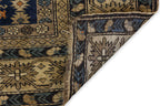 AN ANTIQUE CAUCASIAN WOOL RUG (165 X 125CM)