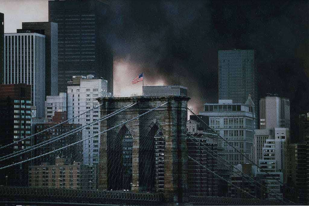 THOMAS HOPKER (GERMAN, 1936-2024) BROOKLYN BRIDGE (9/11), 2001