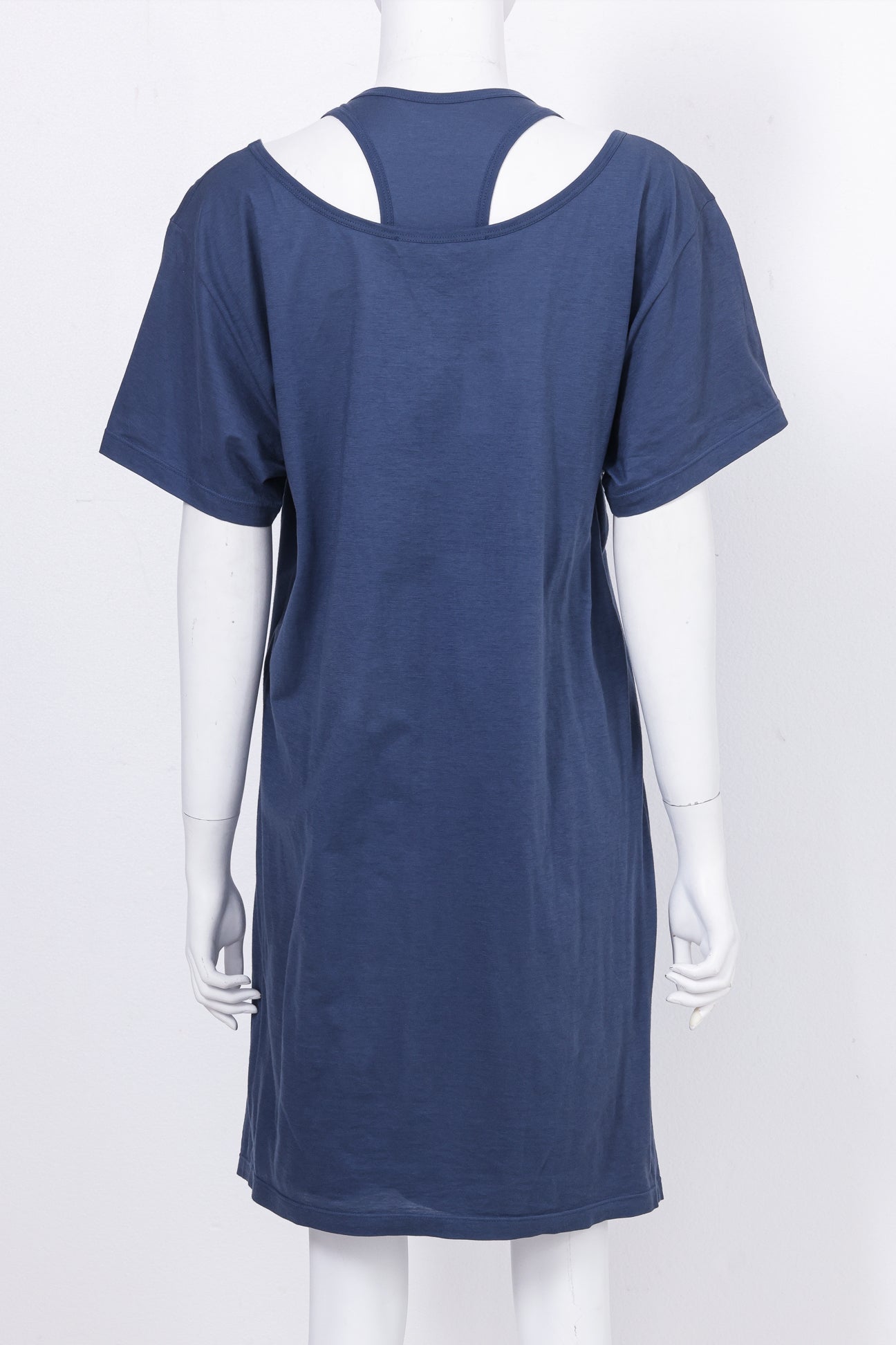 STELLA MCCARTNEY - A NAVY MULTI LAYERED T-SHIRT