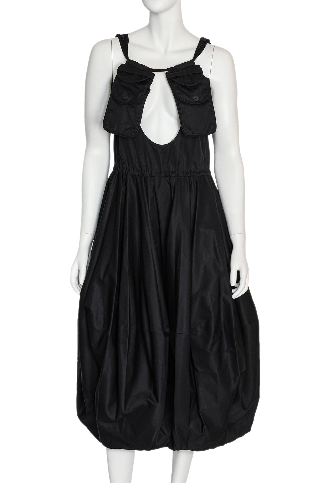 J.W. ANDERSON - A SLEEVELESS MAXI DRESS WITH FRONT POCKET DETAIL, FALL RTW 2017