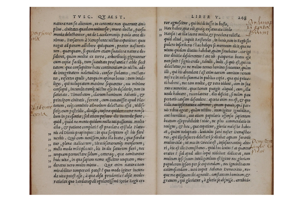 MARCI TULLII, CICERONIS DE PHILOSOPHIA, PRIMA PARS, 1541