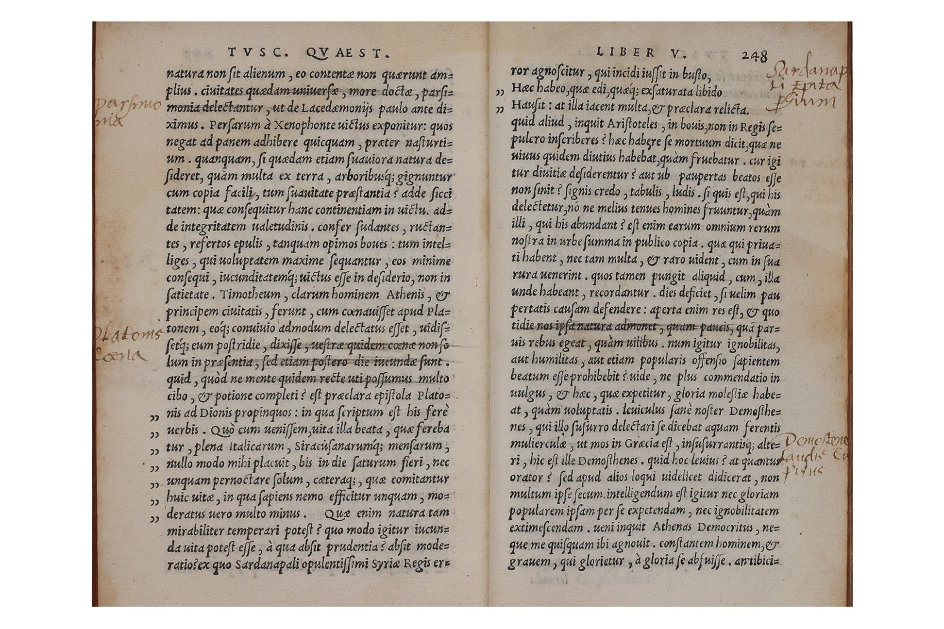 MARCI TULLII, CICERONIS DE PHILOSOPHIA, PRIMA PARS, 1541