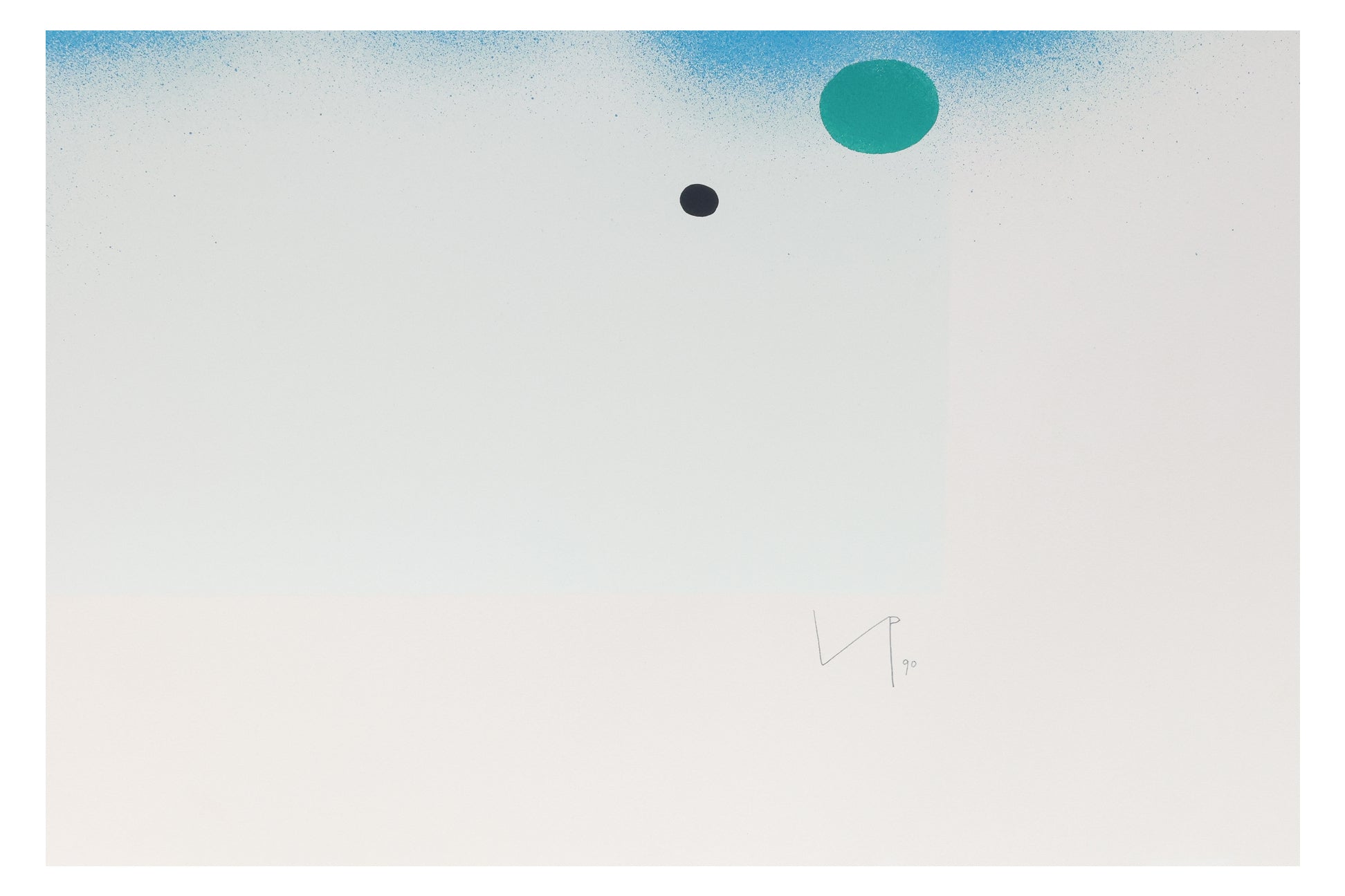 VICTOR PASMORE (BRITISH, 1908-1998) UNTITLED IX, 1990