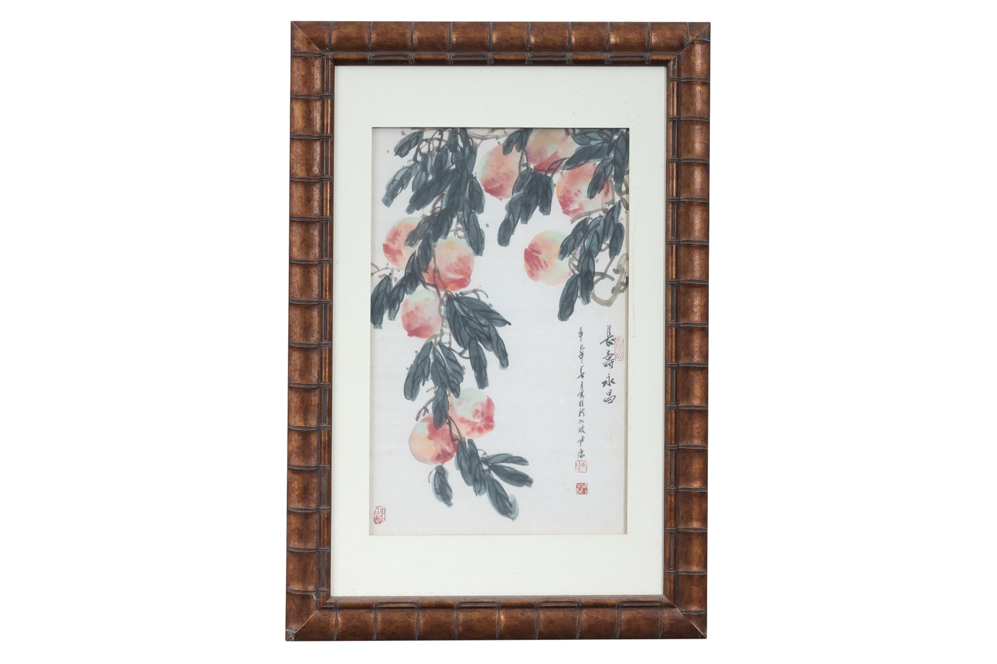 CHINESE SCHOOL (20TH CENTURY) - PEACH TREE