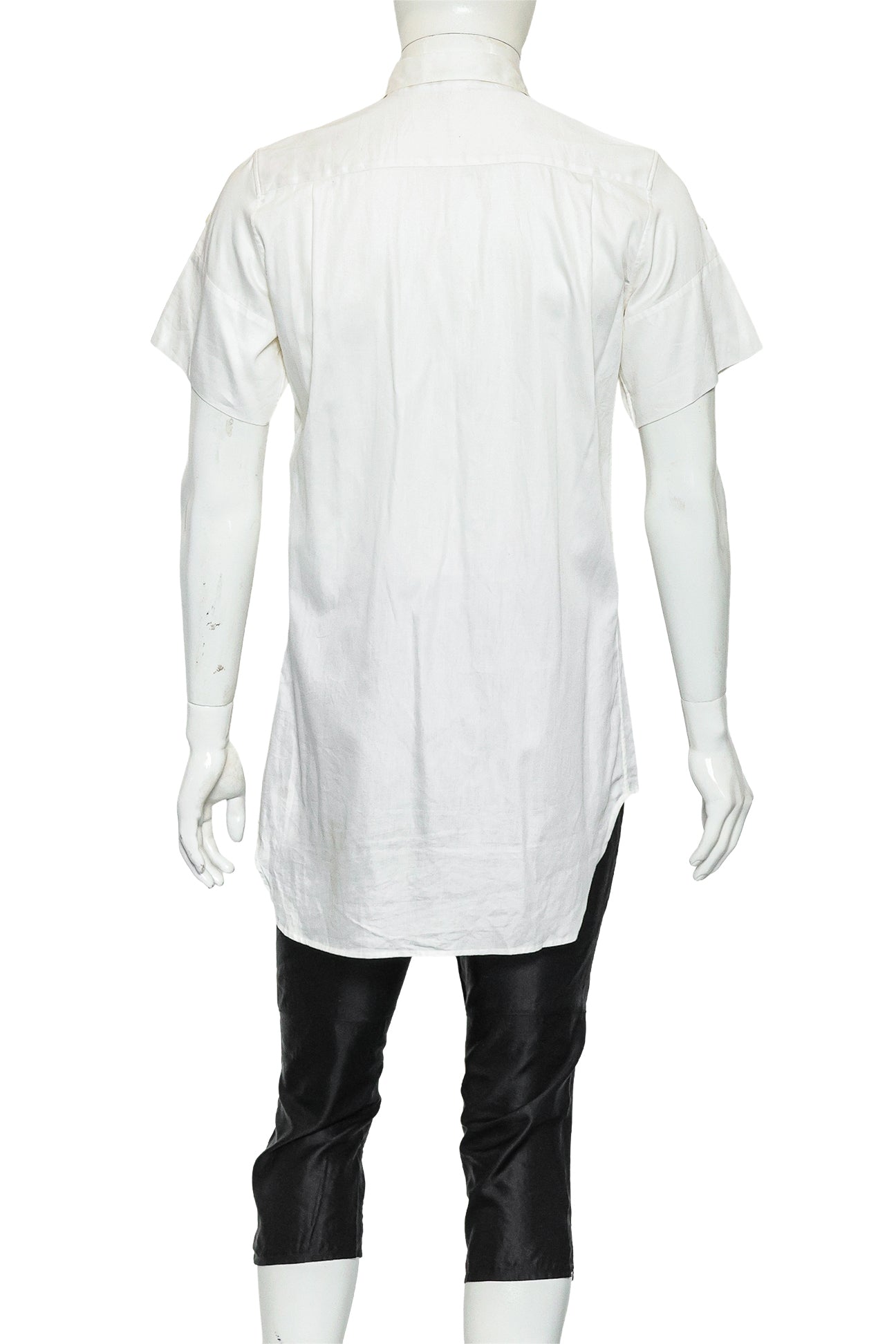 ANN DEMEULEMEESTER - A SHIRT AND TROUSER ENSEMBLE