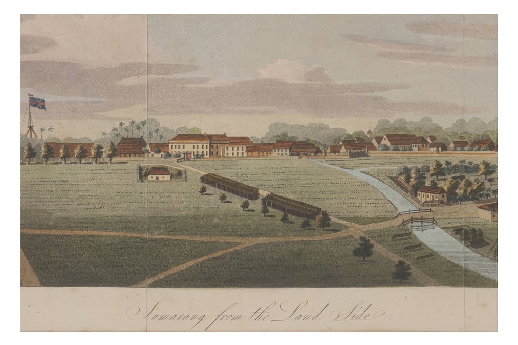 SAMARANG FROM THE LAND SIDE, WILLIAM THORN, 1815