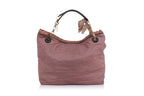 LANVIN - A DUSTY ROSE 'AMALIA' CABAS TOTE