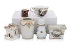 A GROUP OF ASSORTED EUROPEAN PORCELAIN ITEMS